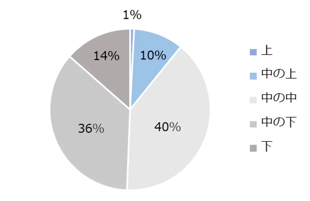 図3-10-1　社会階層意識